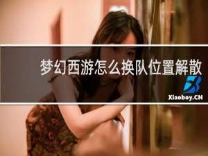 梦幻西游怎么换队位置解散