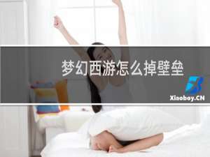 梦幻西游怎么掉壁垒