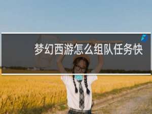 梦幻西游怎么组队任务快