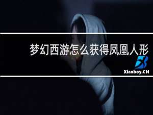 梦幻西游怎么获得凤凰人形