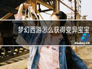 梦幻西游怎么获得变异宝宝
