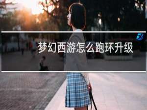 梦幻西游怎么跑环升级