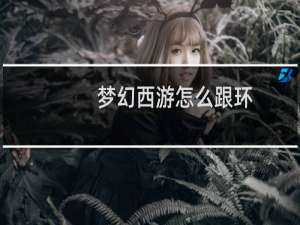 梦幻西游怎么跟环