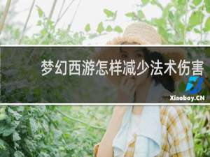 梦幻西游怎样减少法术伤害