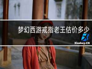 梦幻西游戒指老王估价多少