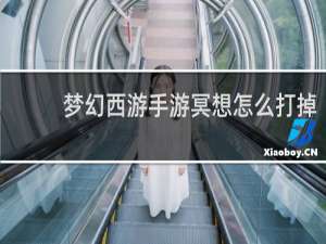 梦幻西游手游冥想怎么打掉