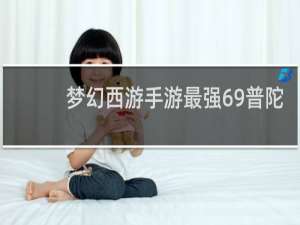 梦幻西游手游最强69普陀