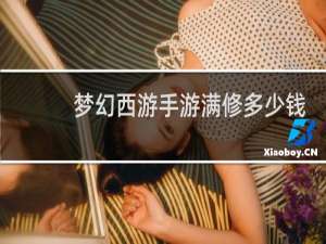 梦幻西游手游满修多少钱