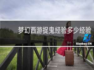 梦幻西游捉鬼经验多少经验