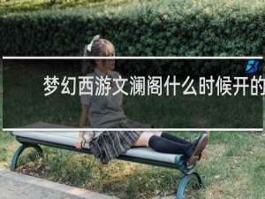 梦幻西游文澜阁什么时候开的