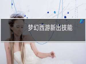 梦幻西游新出技能