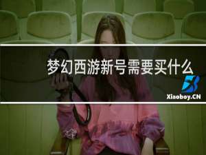 梦幻西游新号需要买什么