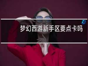 梦幻西游新手区要点卡吗