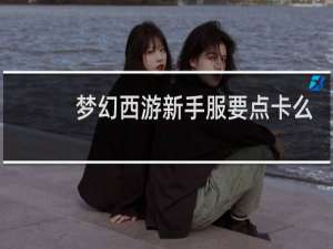 梦幻西游新手服要点卡么