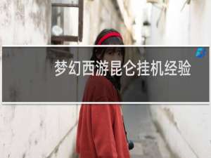 梦幻西游昆仑挂机经验