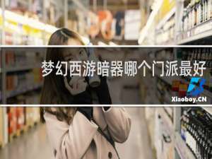 梦幻西游暗器哪个门派最好