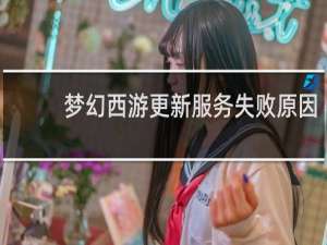 梦幻西游更新服务失败原因