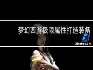 梦幻西游极限属性打造装备