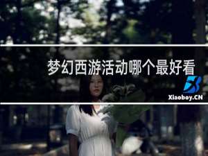 梦幻西游活动哪个最好看