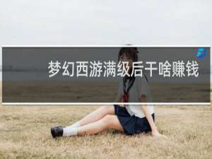梦幻西游满级后干啥赚钱
