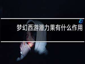 梦幻西游潜力果有什么作用