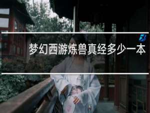 梦幻西游炼兽真经多少一本