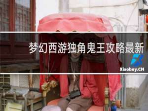 梦幻西游独角鬼王攻略最新