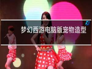 梦幻西游电脑版宠物造型