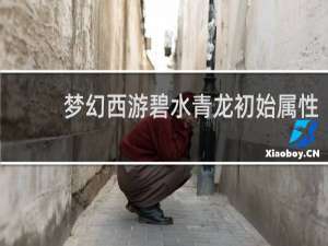 梦幻西游碧水青龙初始属性