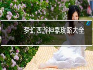 梦幻西游神器攻略大全