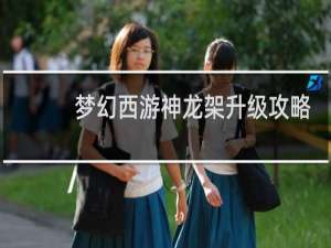 梦幻西游神龙架升级攻略