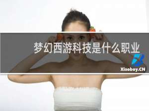 梦幻西游科技是什么职业