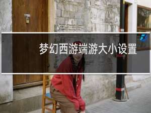 梦幻西游端游大小设置