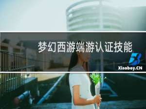 梦幻西游端游认证技能