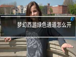 梦幻西游绿色通道怎么开