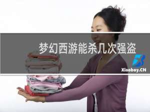 梦幻西游能杀几次强盗