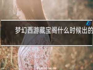 梦幻西游藏宝阁什么时候出的