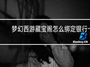 梦幻西游藏宝阁怎么绑定银行卡