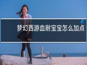 梦幻西游血耐宝宝怎么加点