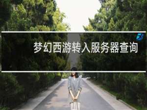梦幻西游转入服务器查询