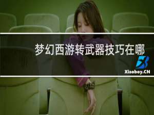 梦幻西游转武器技巧在哪