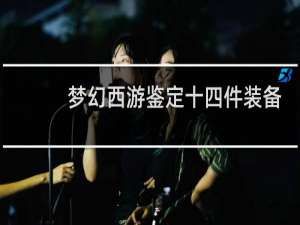 梦幻西游鉴定十四件装备