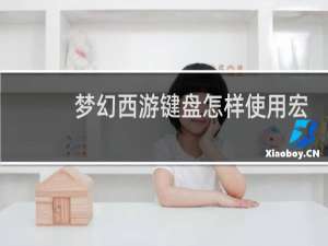 梦幻西游键盘怎样使用宏