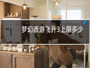 梦幻西游飞升3上限多少