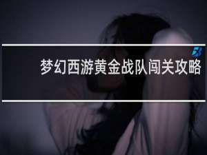 梦幻西游黄金战队闯关攻略