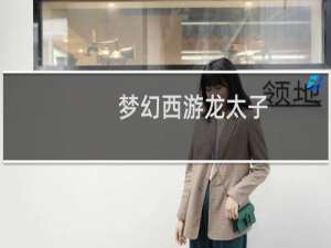梦幻西游龙太子 人物技能