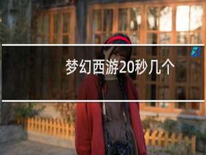 梦幻西游 秒几个