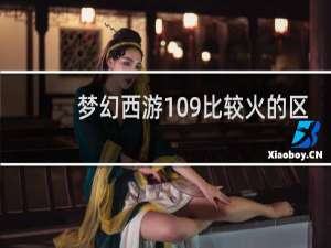 梦幻西游109比较火的区