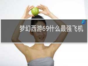 梦幻西游69什么最强飞机