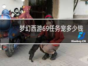 梦幻西游69任务宠多少钱